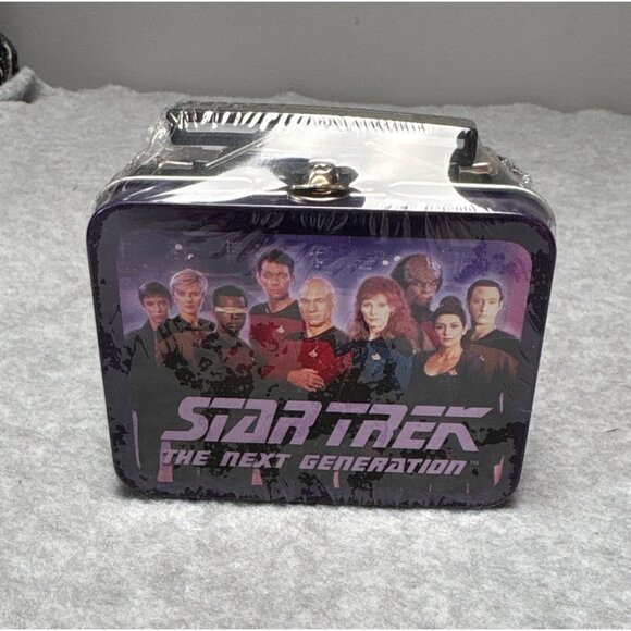 Star Trek The Next Generation Mini Tin Lunch Box by The Coop 2015 Collectible - Picture 1 of 10
